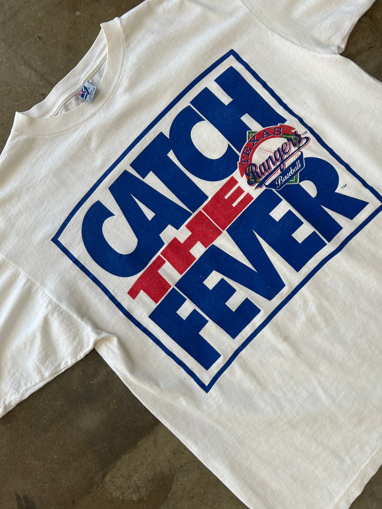 Catch The Fever Texas Rangers Tee