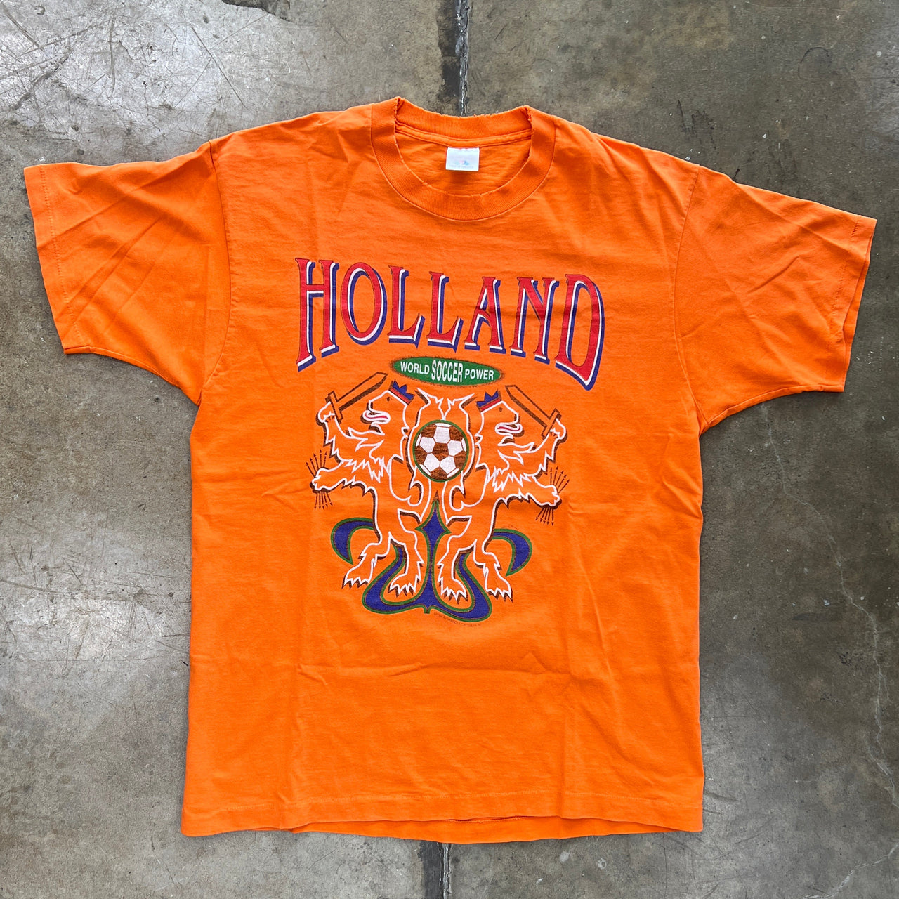 1994 World Cup USA Netherlands Holland Crest Soccer Tee