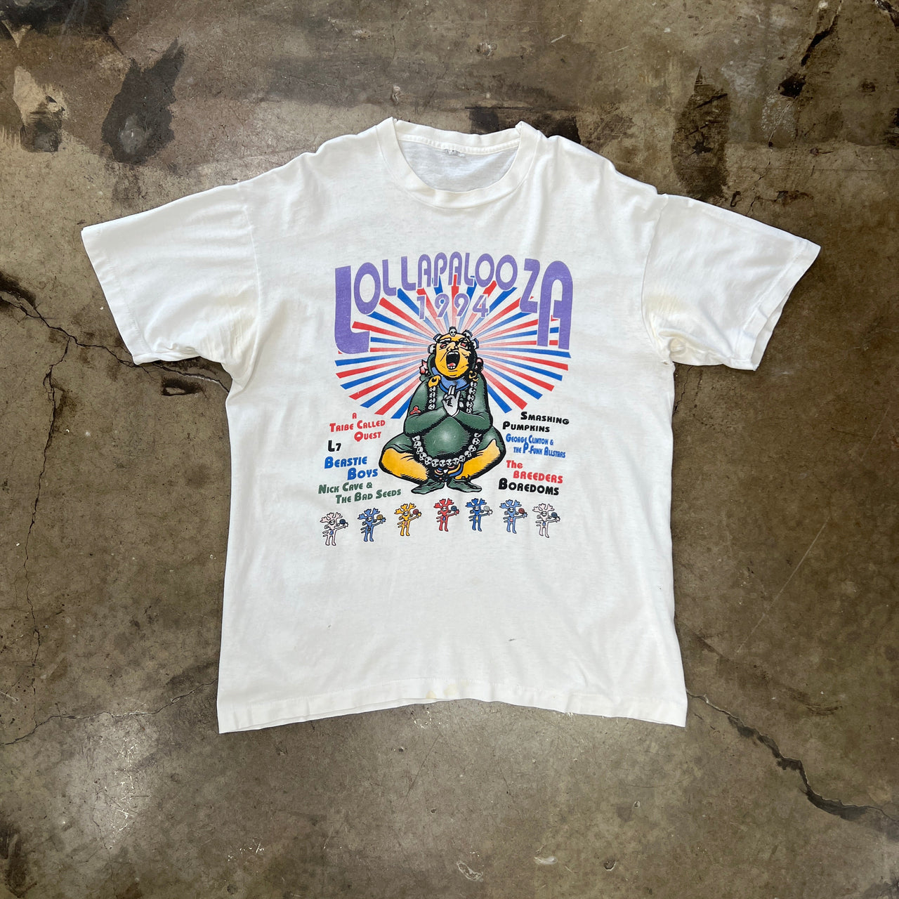 1994 Lollapalooza Budda Smashing Pumpkins Tee