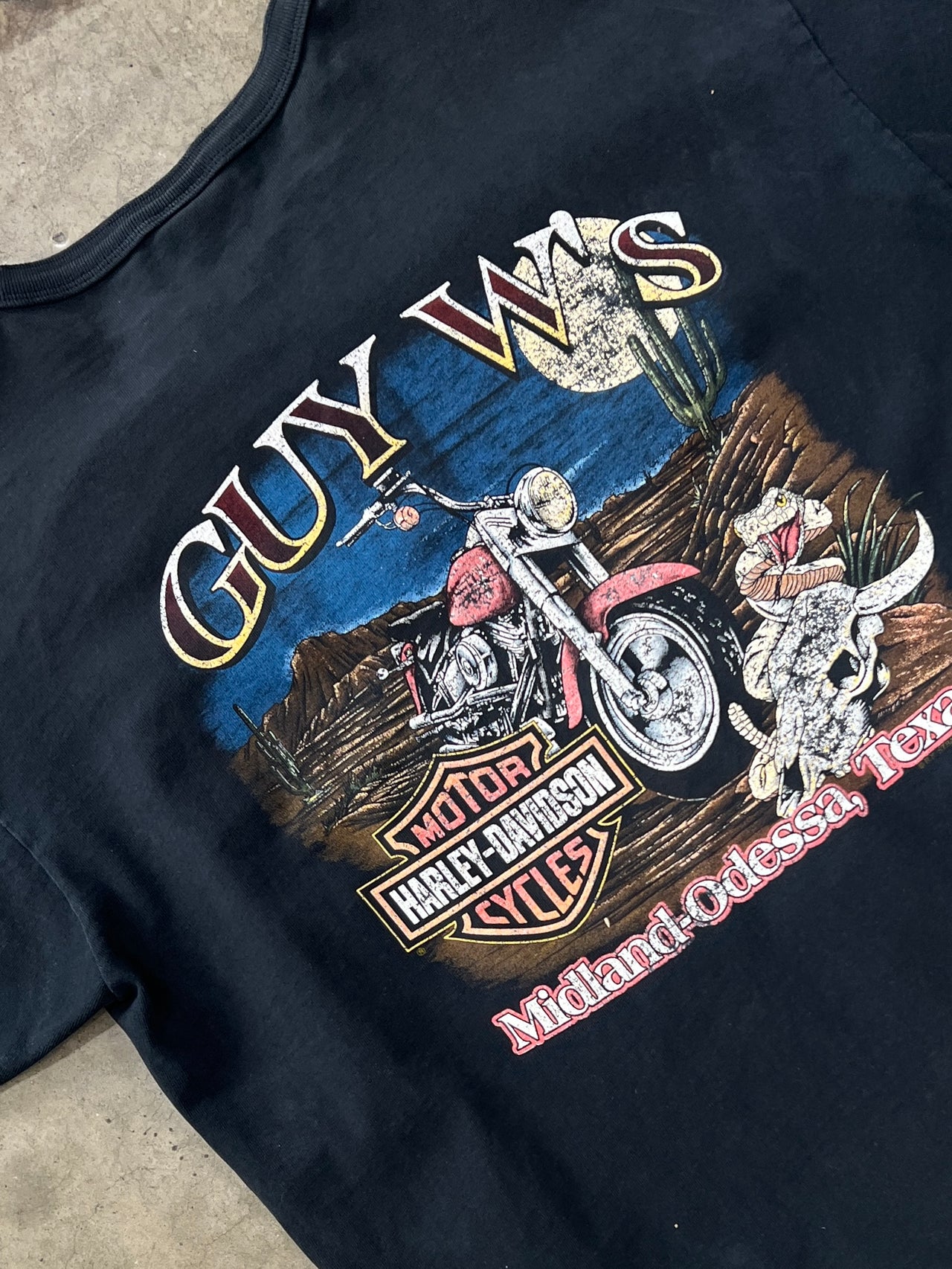 1995 Harley Davidson Eagle Odessa Texas Quarter Button Up