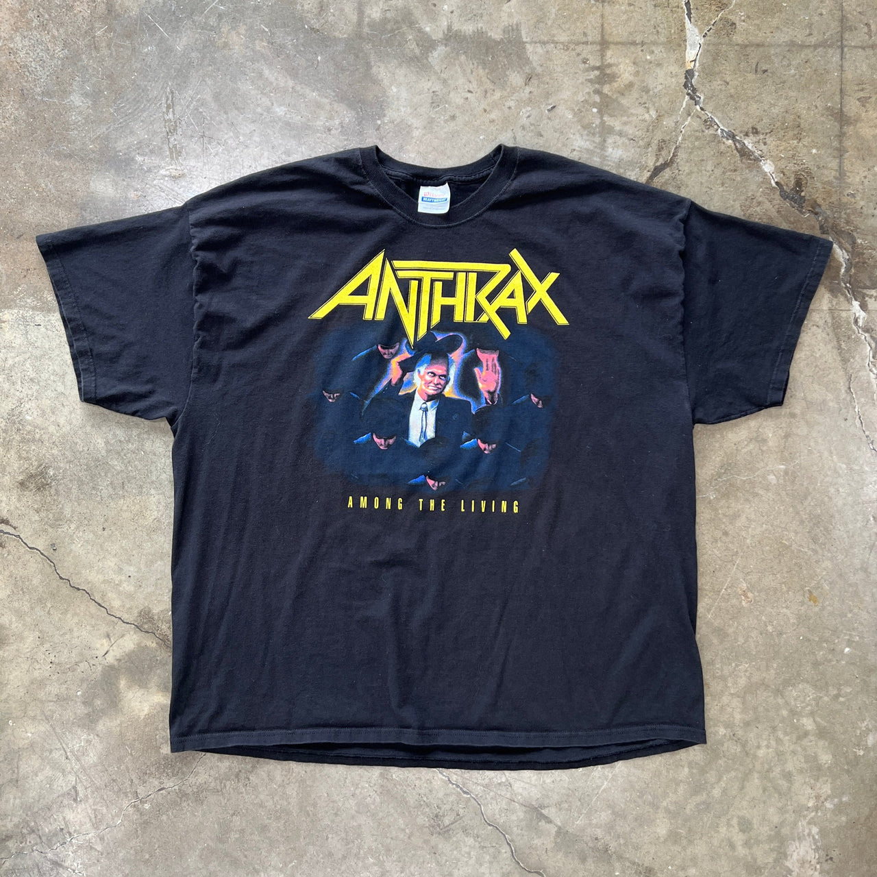 Anthrax Follow Me or Die Band Tee