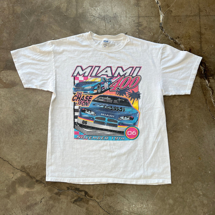 Miami 400 Dale Earnhardt Kasey Kahne Tee XL