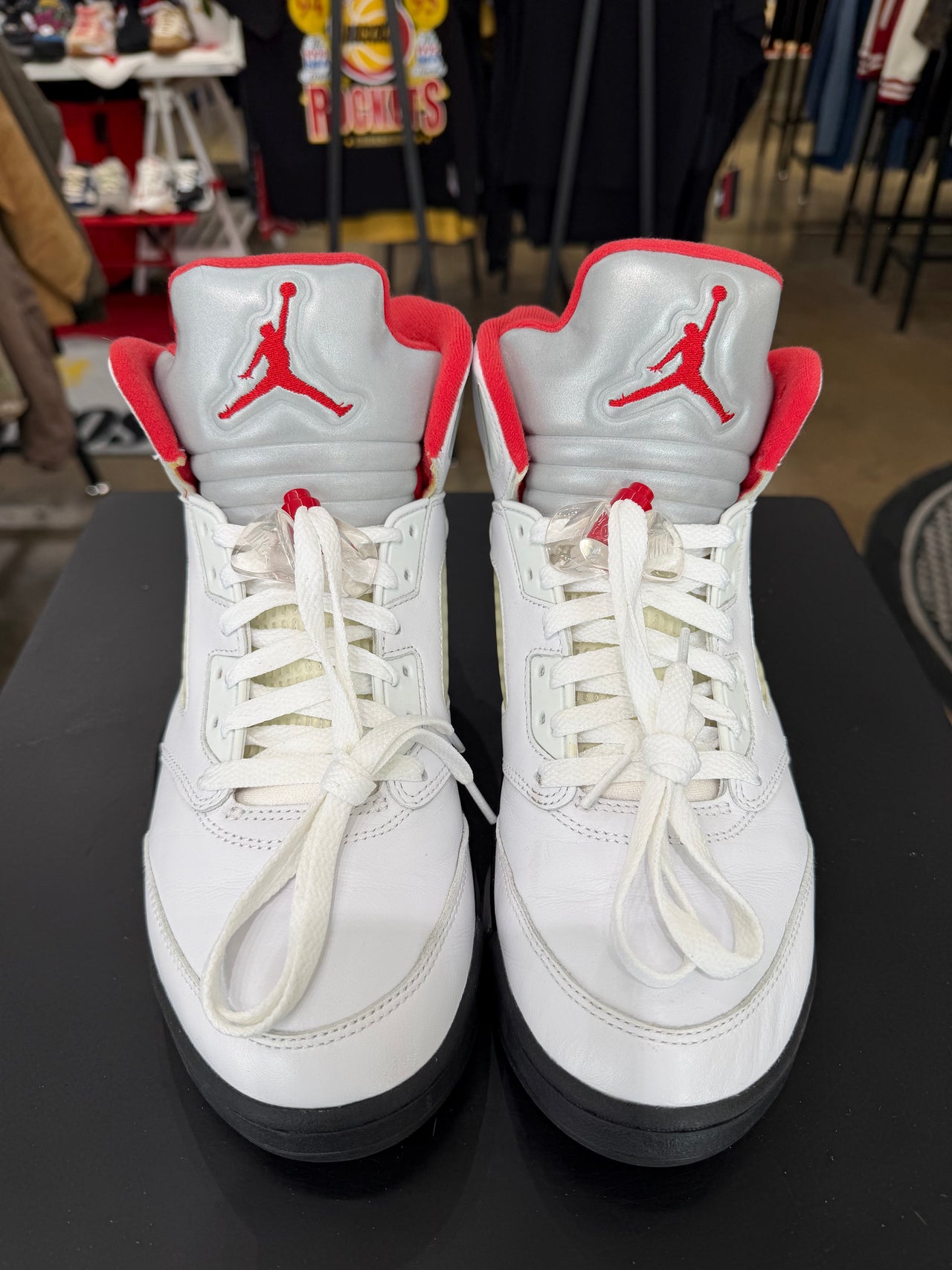 Air Jordan 5 Fire Red Silver Tongue (2020)