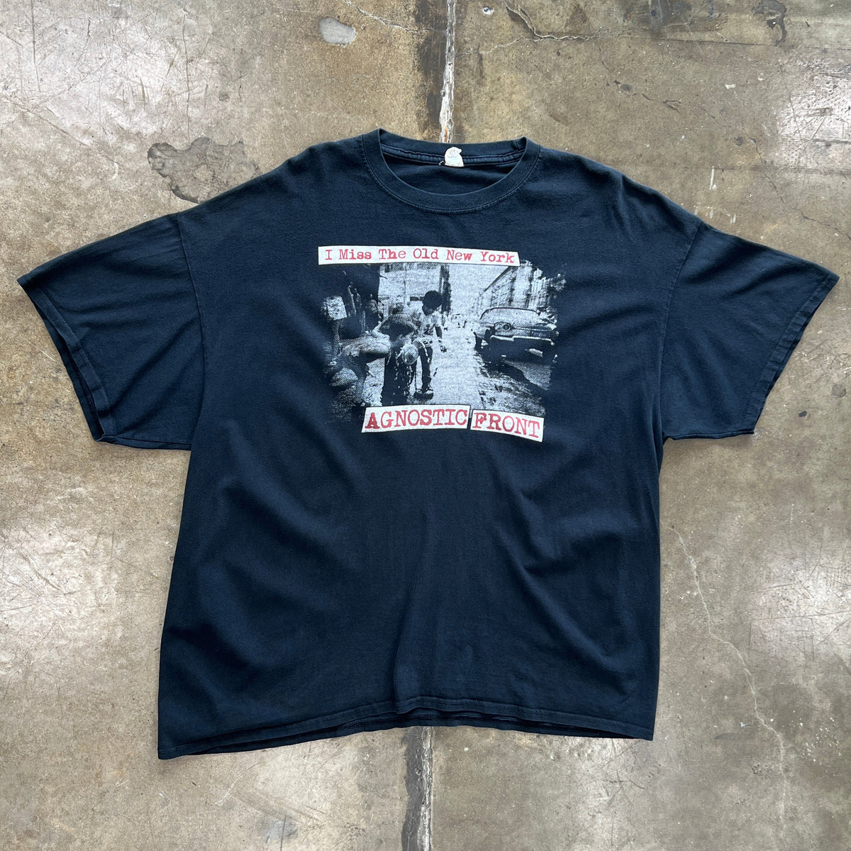 Agnostic Front I Miss the Old New York studio Album Band Tee