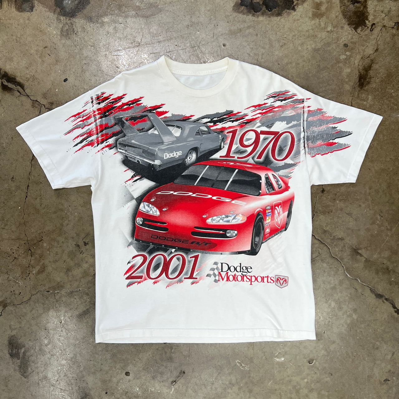 AOP 2001 Y2K Dodge Motorsports Were Back Racing Tee