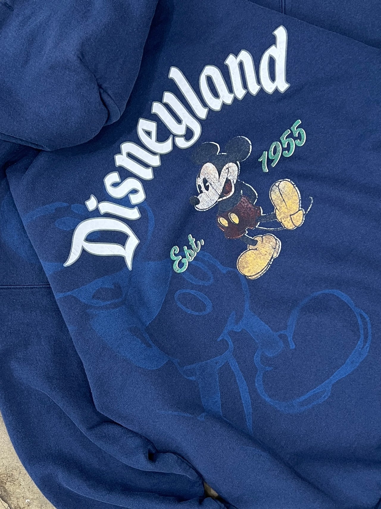 Disneyland Mickey Mouse Full Zip Hoodie