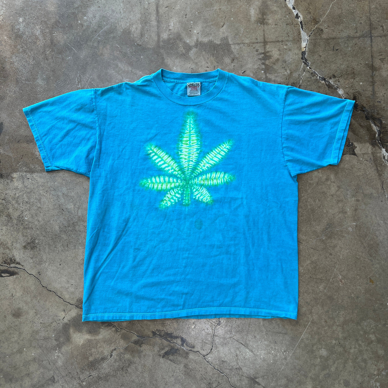 Marijuana Weed Tie Dye Tee