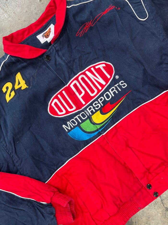 NASCAR Jeff Gordon DuPont Jacket Navy