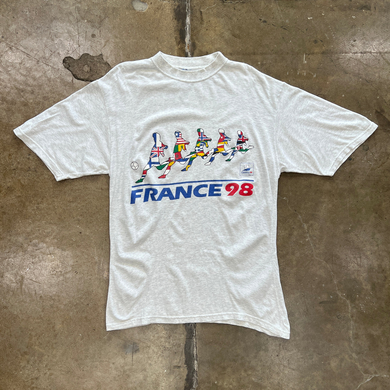 1998 France World Cup Players Flags Tee