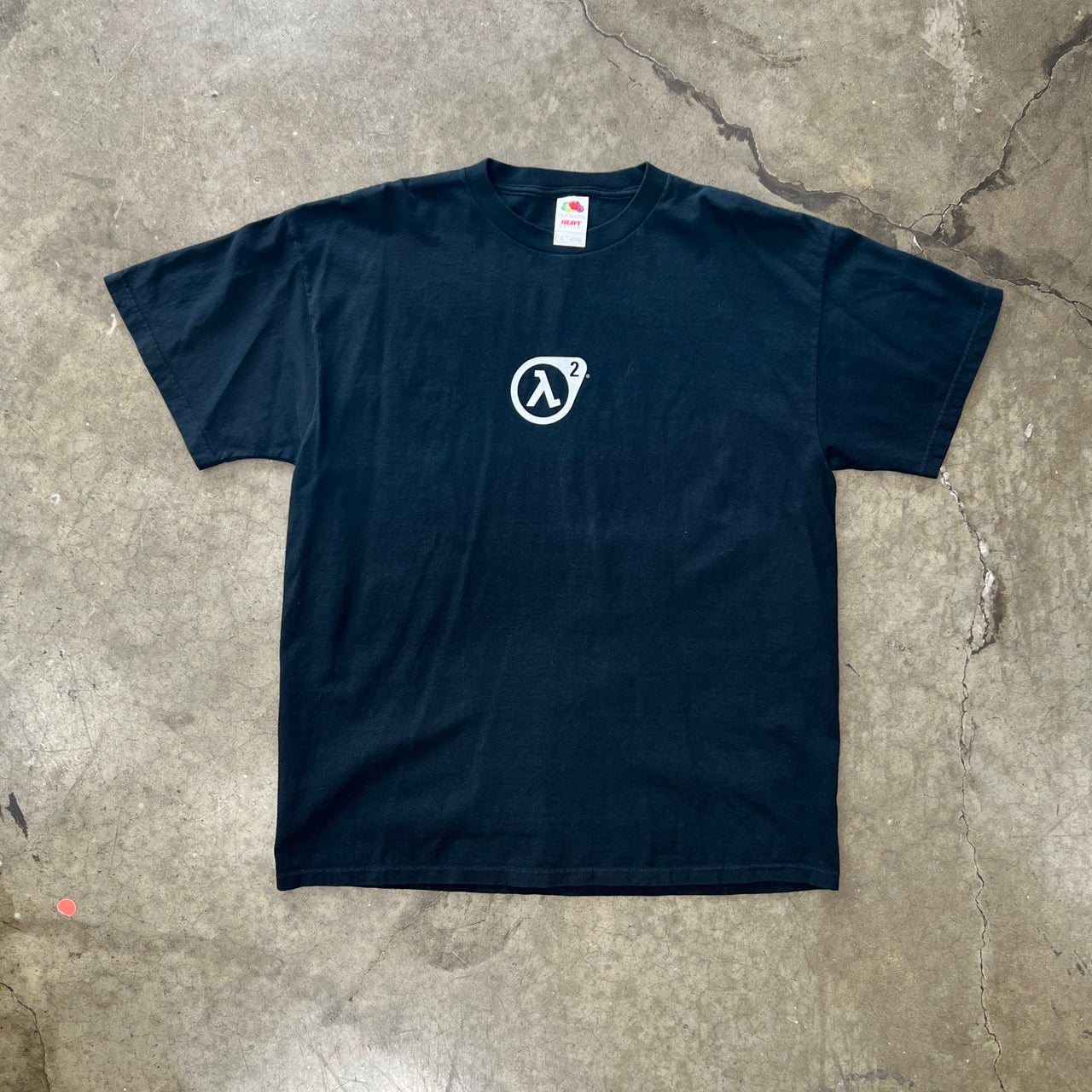 2000s 2004 Half Life 2 Video Game Logo Promo Tee