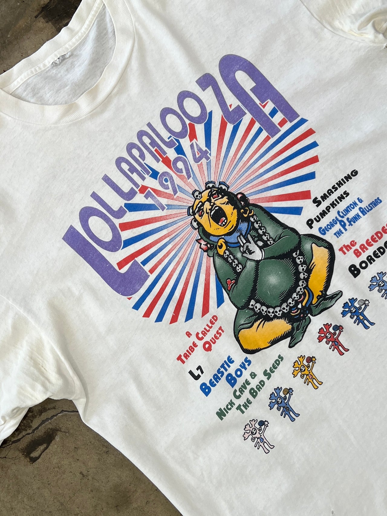 1994 Lollapalooza Budda Smashing Pumpkins Tee
