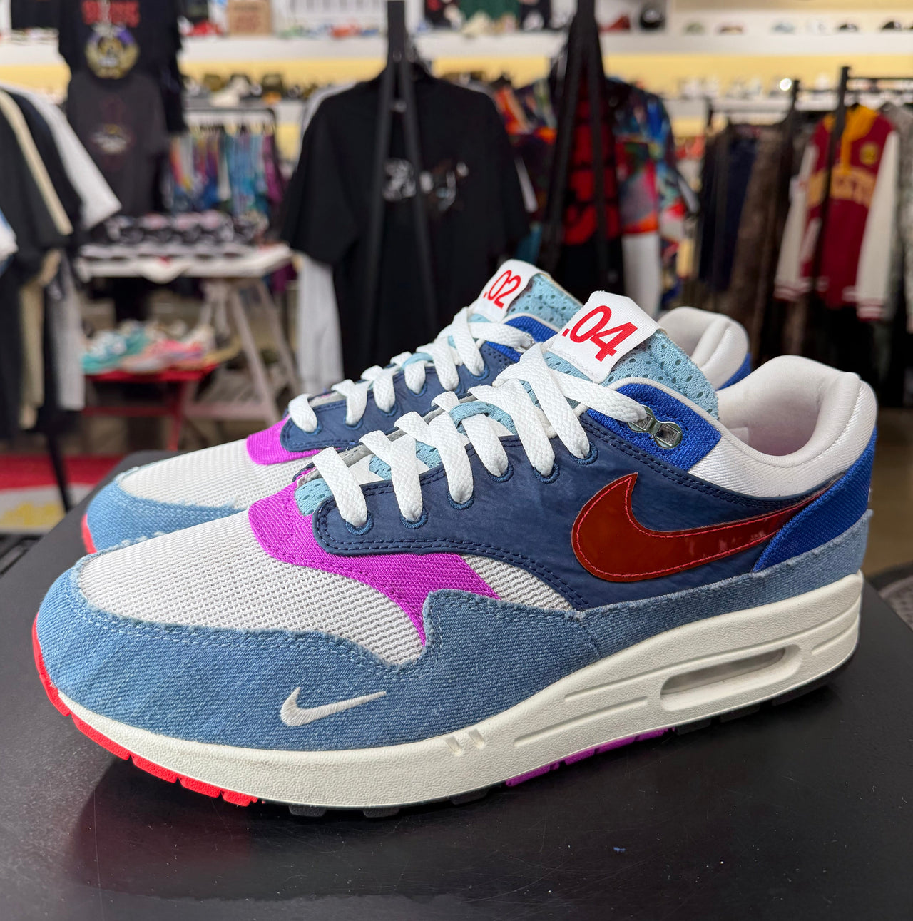 Nike Air Max 1 Premium Goods Sport Red Varsity Royal (2025)