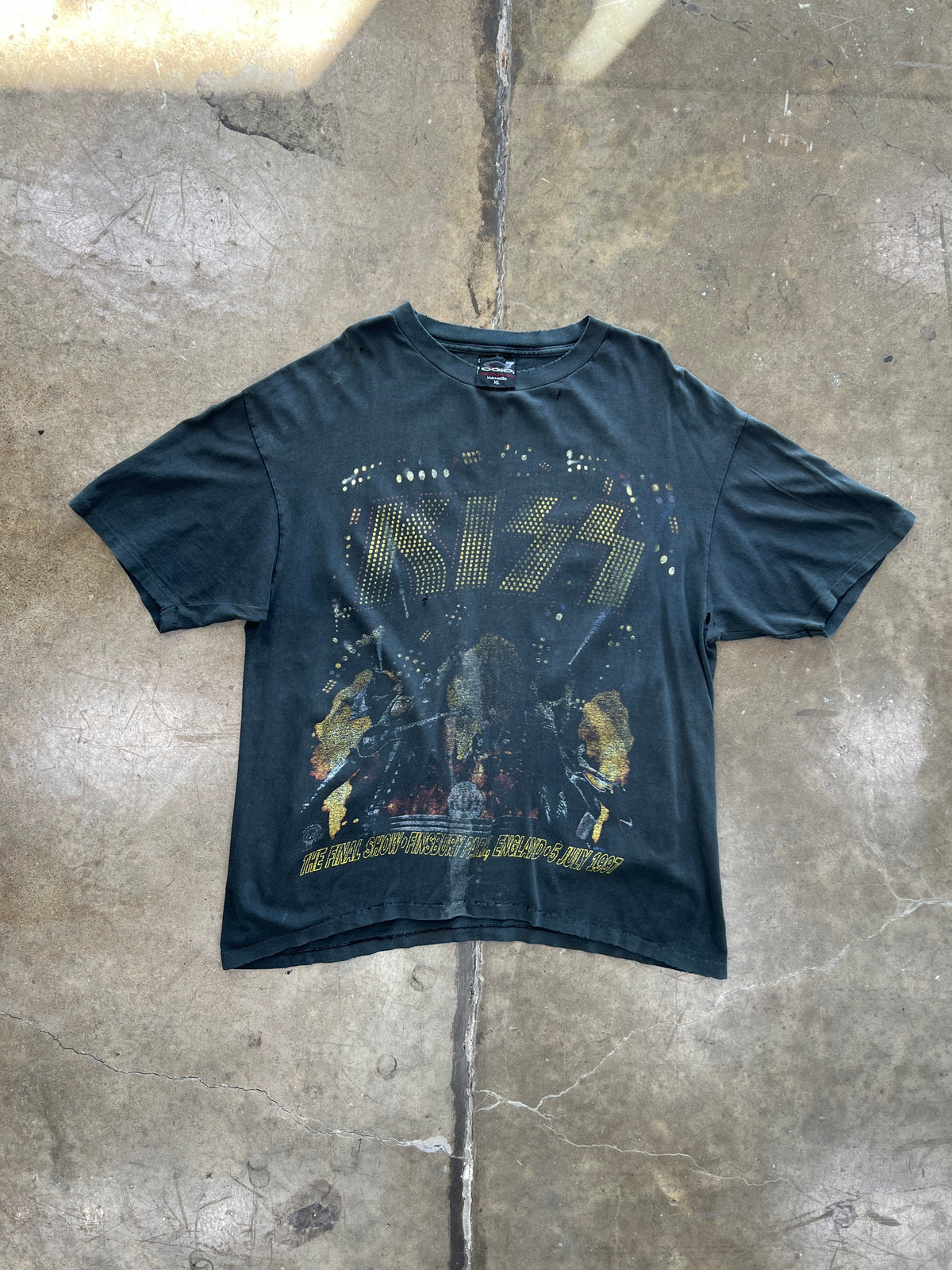 1997 Kiss Finsbury Park Tour Band Tee