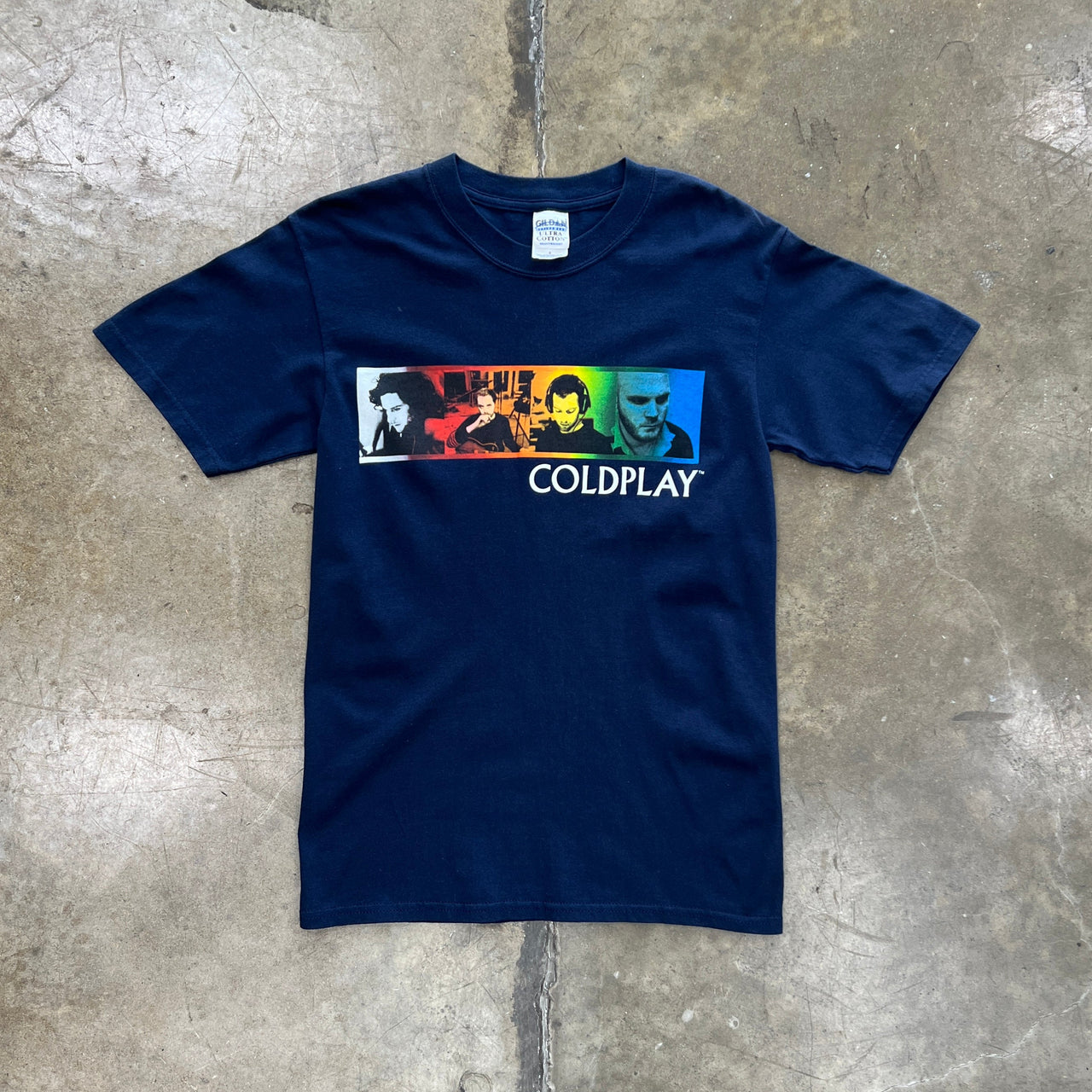 2006 Coldplay Twisted Logic Tour Band Tee
