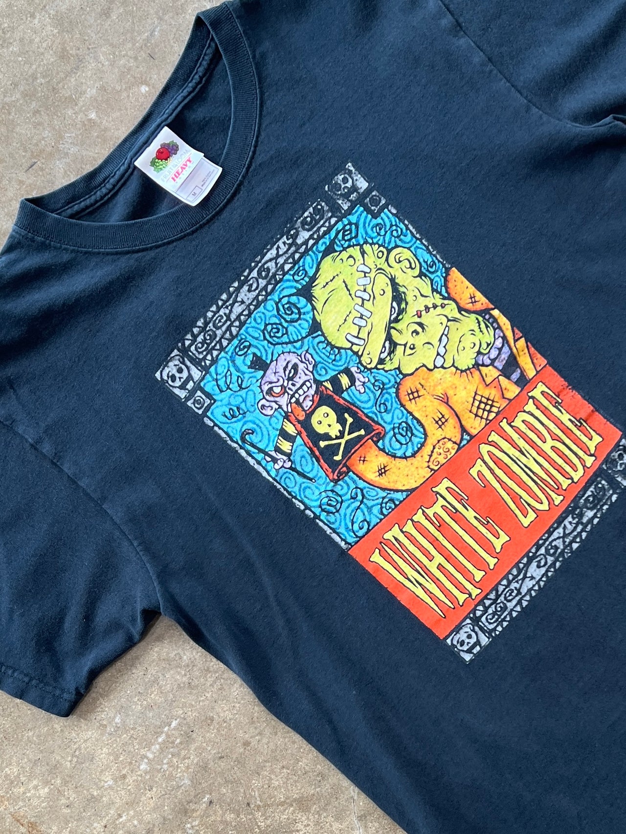 1998 White Zombie Rob Zombie Freakazoid Rob Zombie Tee