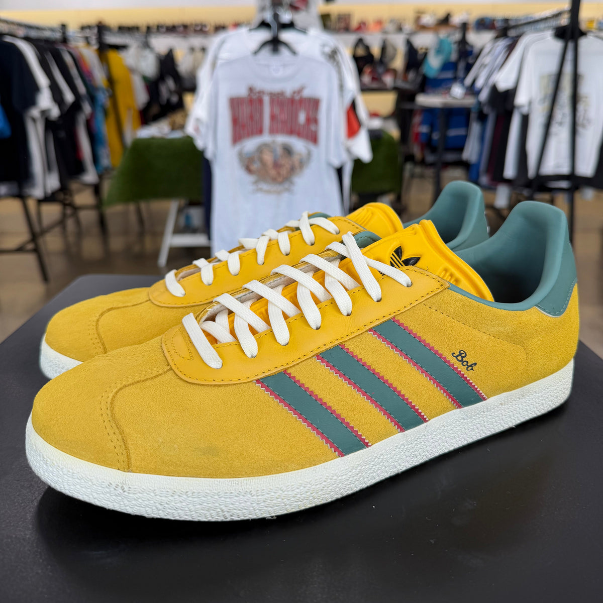 Adidas Gazelle Indoor Bob Marley Bold Gold (2026)
