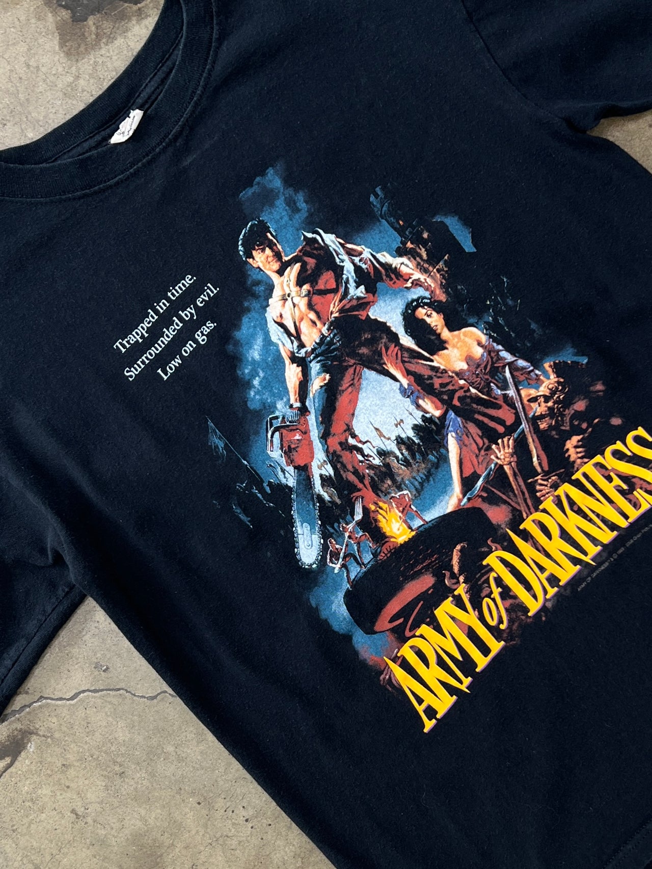 2000s Army of Darkness Movie Promo Tee