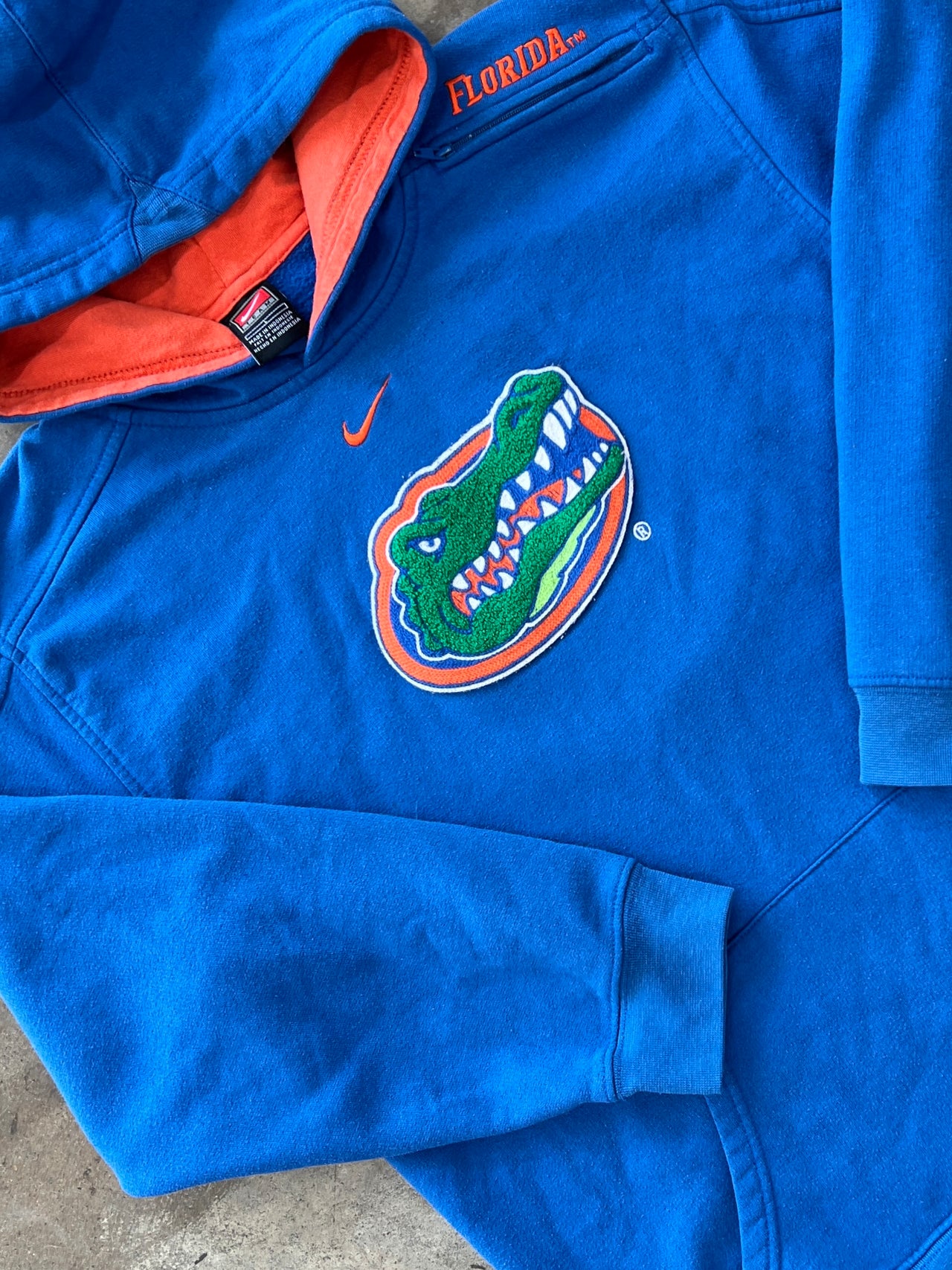 90s Nike Florida Gators Zip Pocket Hoodie