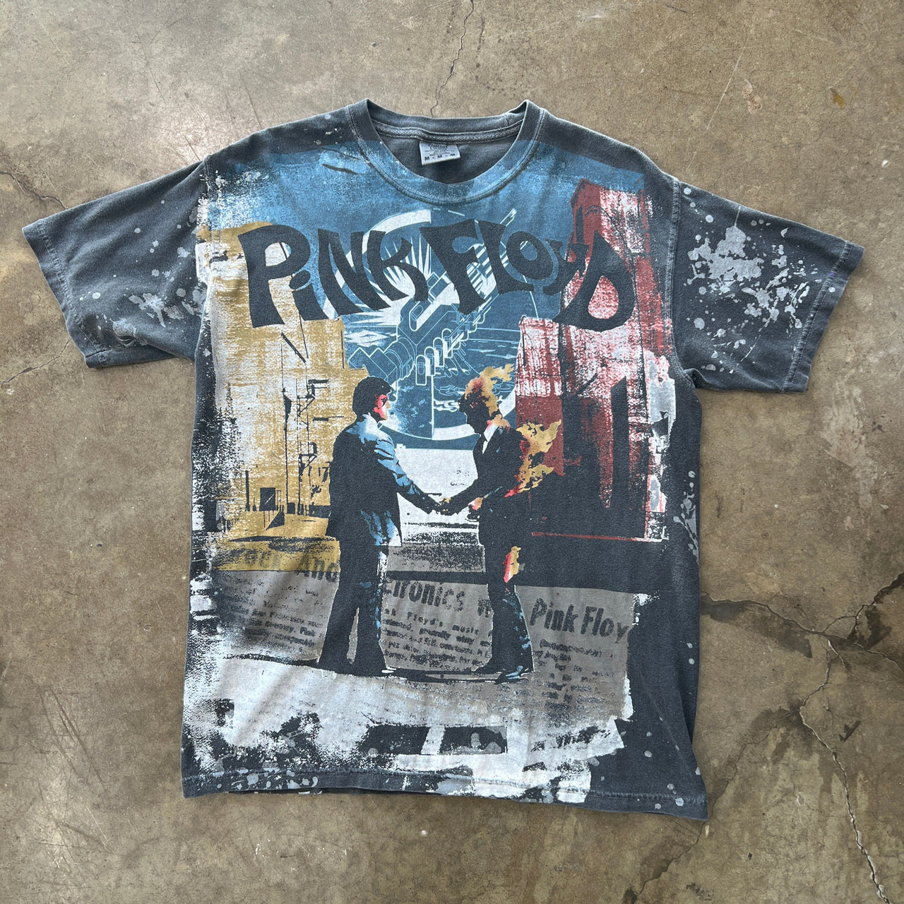 Pink Floyd Wish You Were Here Dyed Tee