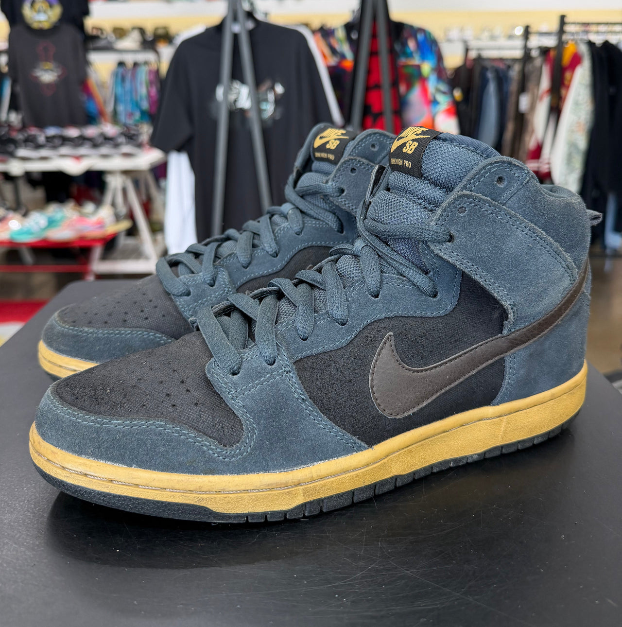 Nike SB Dunk High Classic Charcoal Tar (2012)