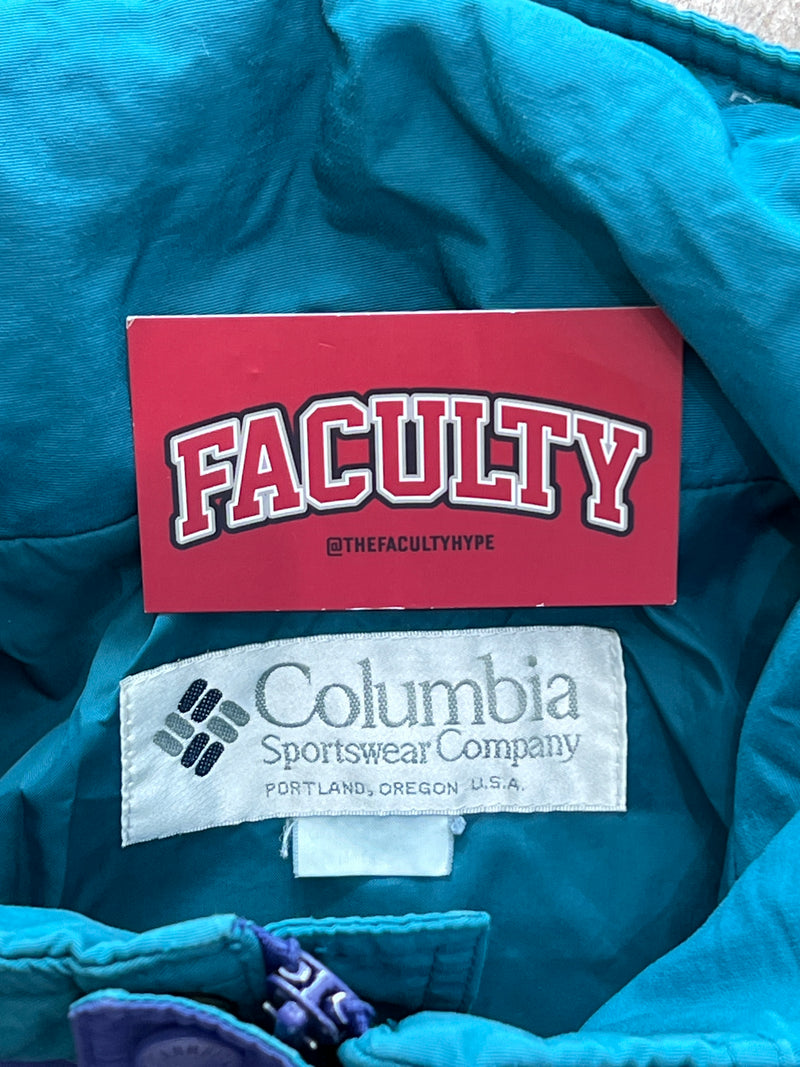 Columbia Colorblock Heavy Windbreaker Jacket XL