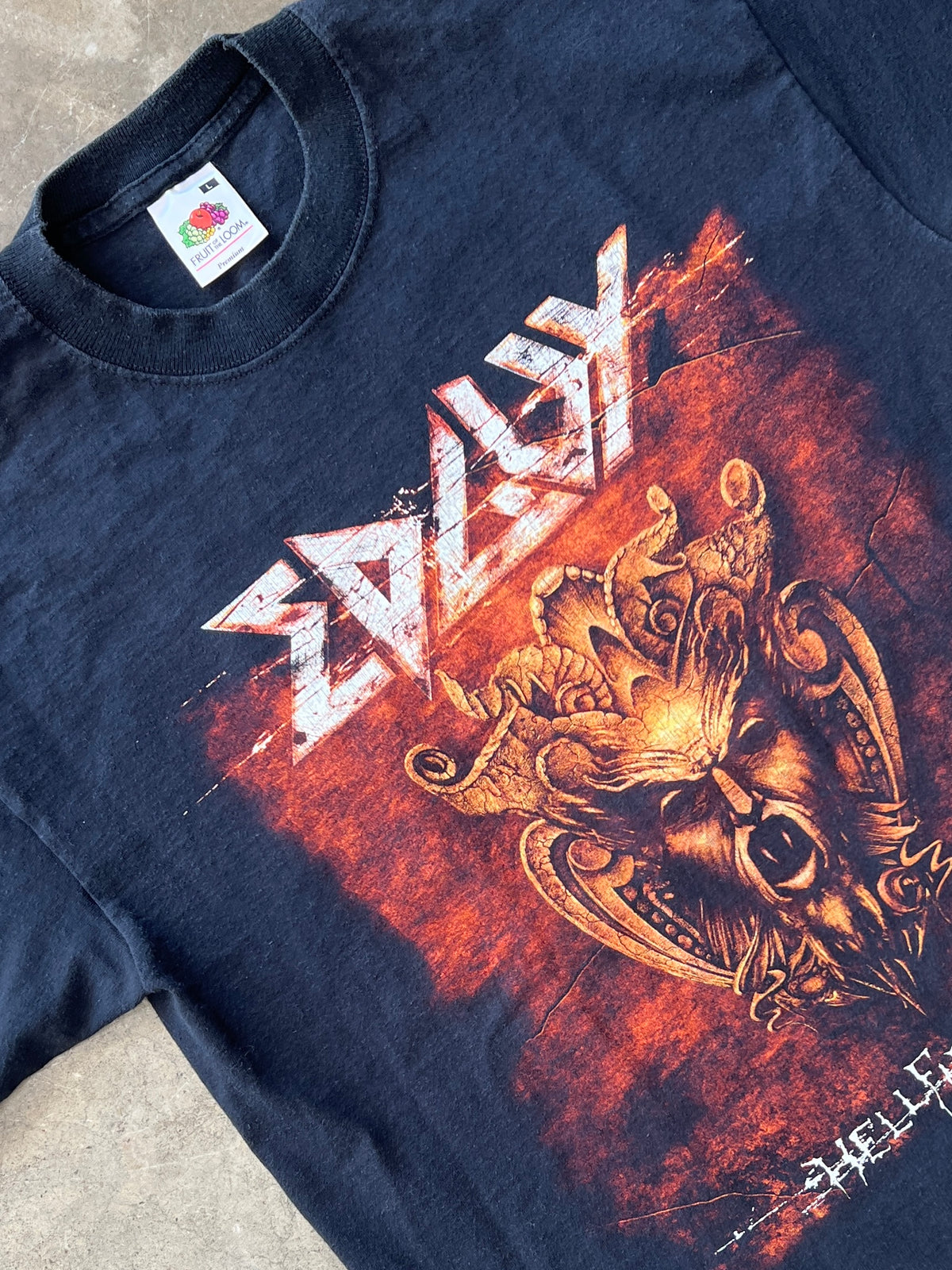 2004 Edguy World Wide Hellfire Club Tour Tee