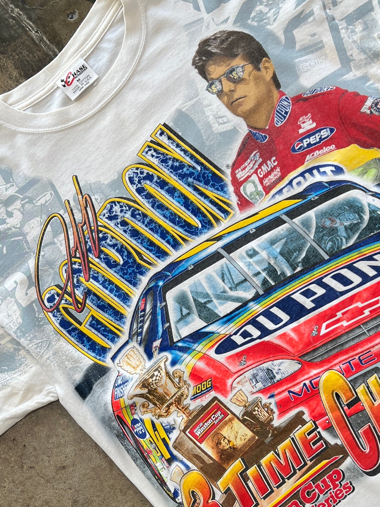 AOP 1998 NASCAR Jeff Gordon 3 Time Champ Tee