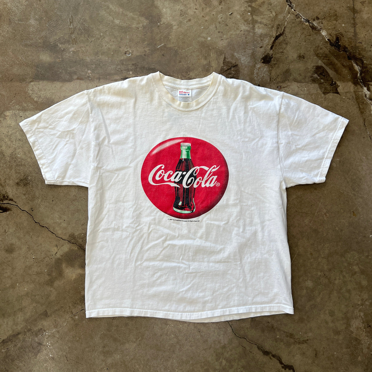 1998 Coke CocaCola Bottle Promo Tee