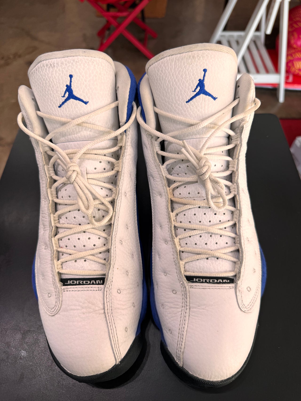 Air Jordan 13 White Hyper Royal Blue (2018)