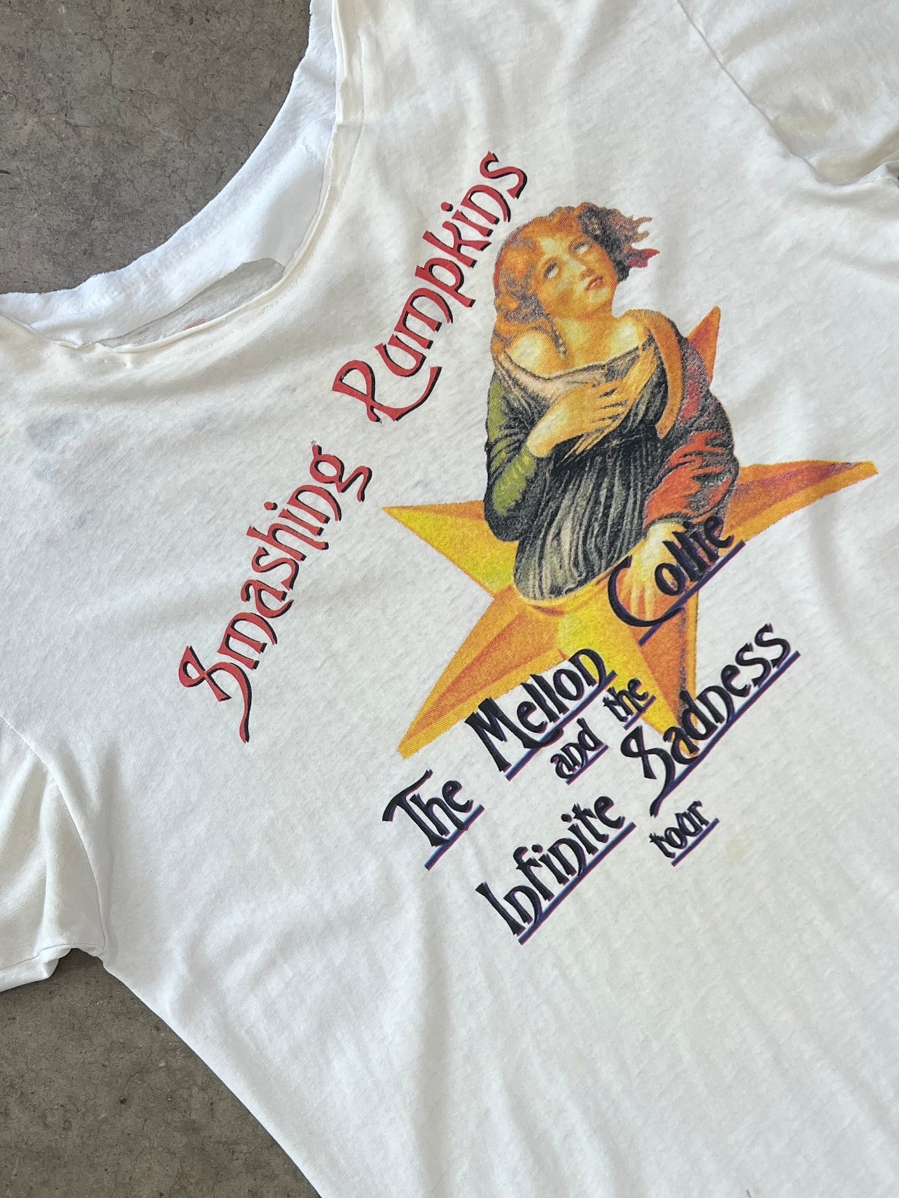 Smashing Pumpkins Mellon Collie Infinite Sadness Repaired Tee