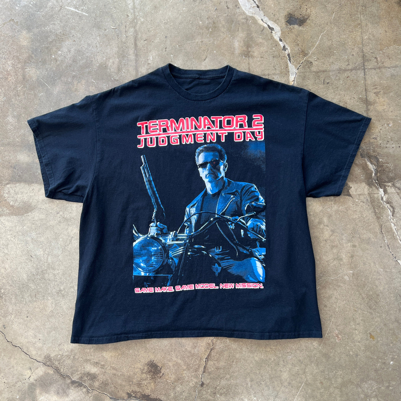 Terminator 2 Judgement Day Same Mission Tee