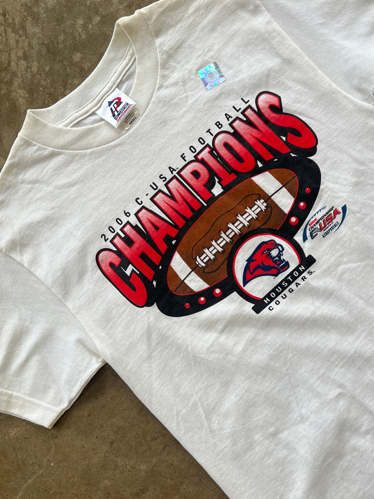 2006 Y2K Houston Cougars Football Champions DS Tee