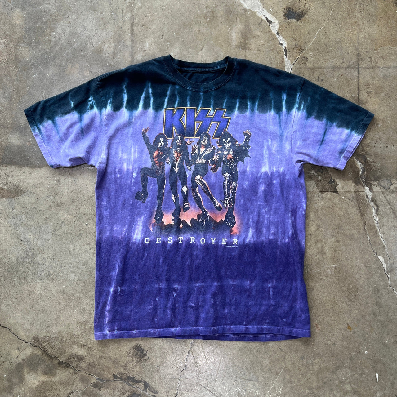 2005 Kiss Destroyer Due Band Tee