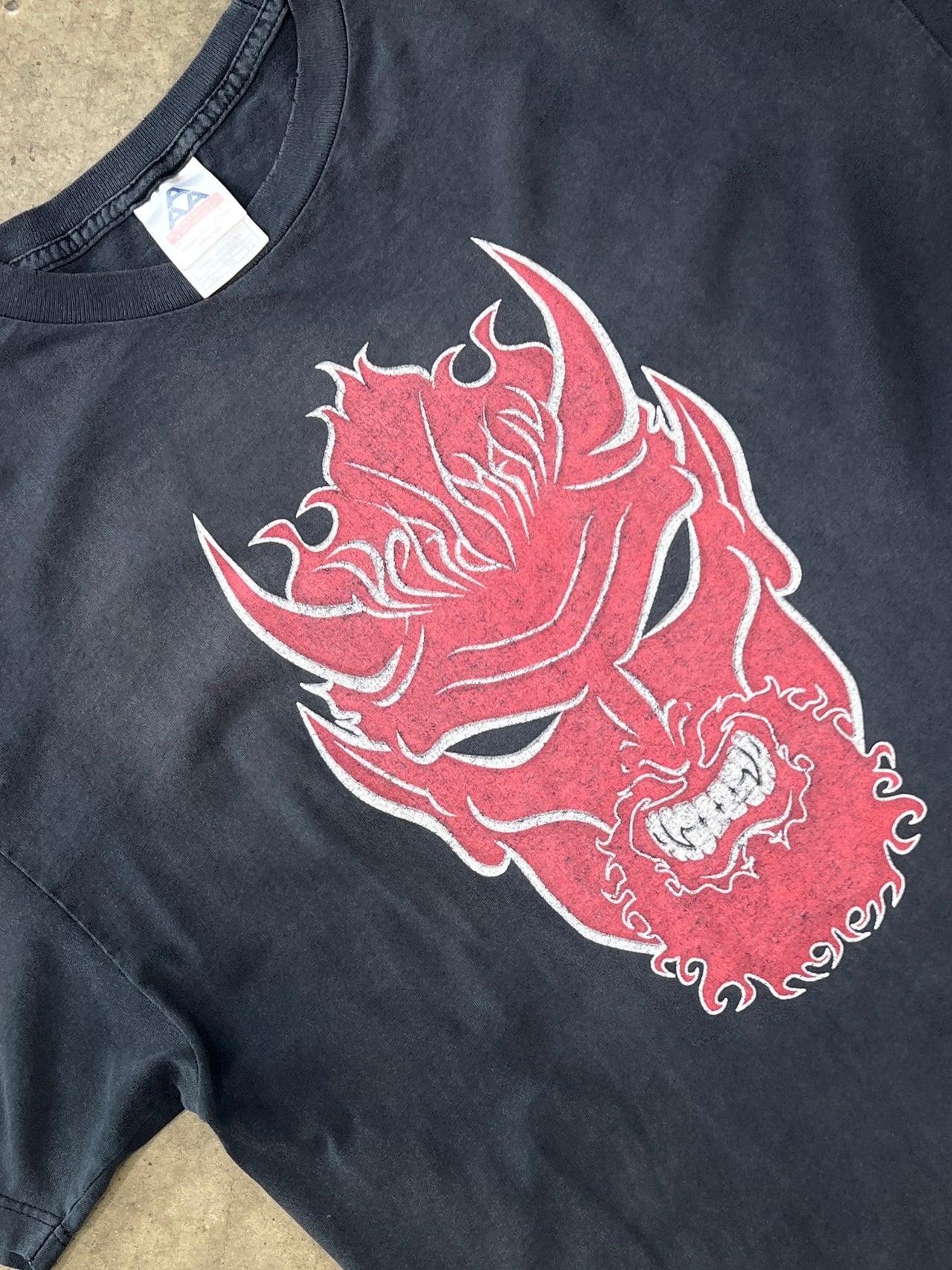 2002 WWE Undertaker Big Evil Wrestling Tee