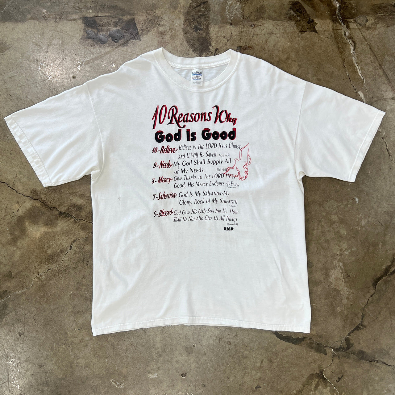 God is Good 10 Reason Why Bible Verse Religious Jesus Tee