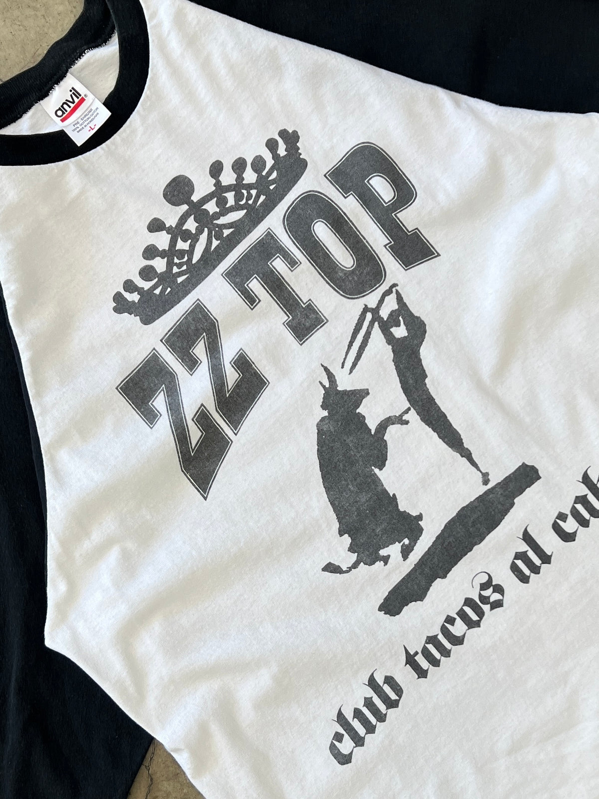 2008 ZZ Top Club Tacos al Cabron Quarter Sleeve Anvil