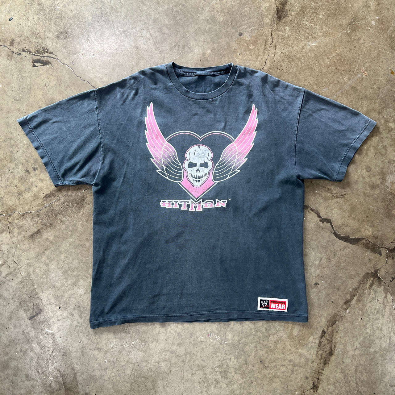 2000s Bret Hart Hitman WWE Wrestling Tee