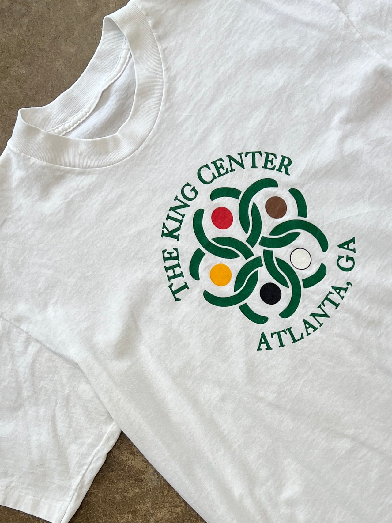 The King Center Atlanta Georgia Social Justice MLK Single Stitch Tee