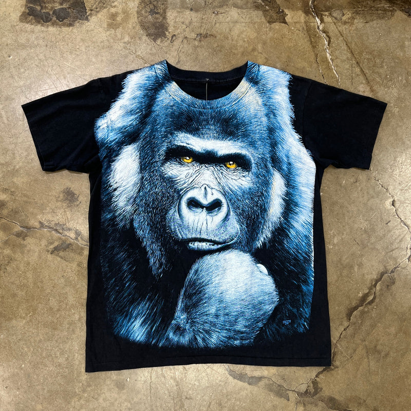 Big Head Gorilla Single Stitch Tee