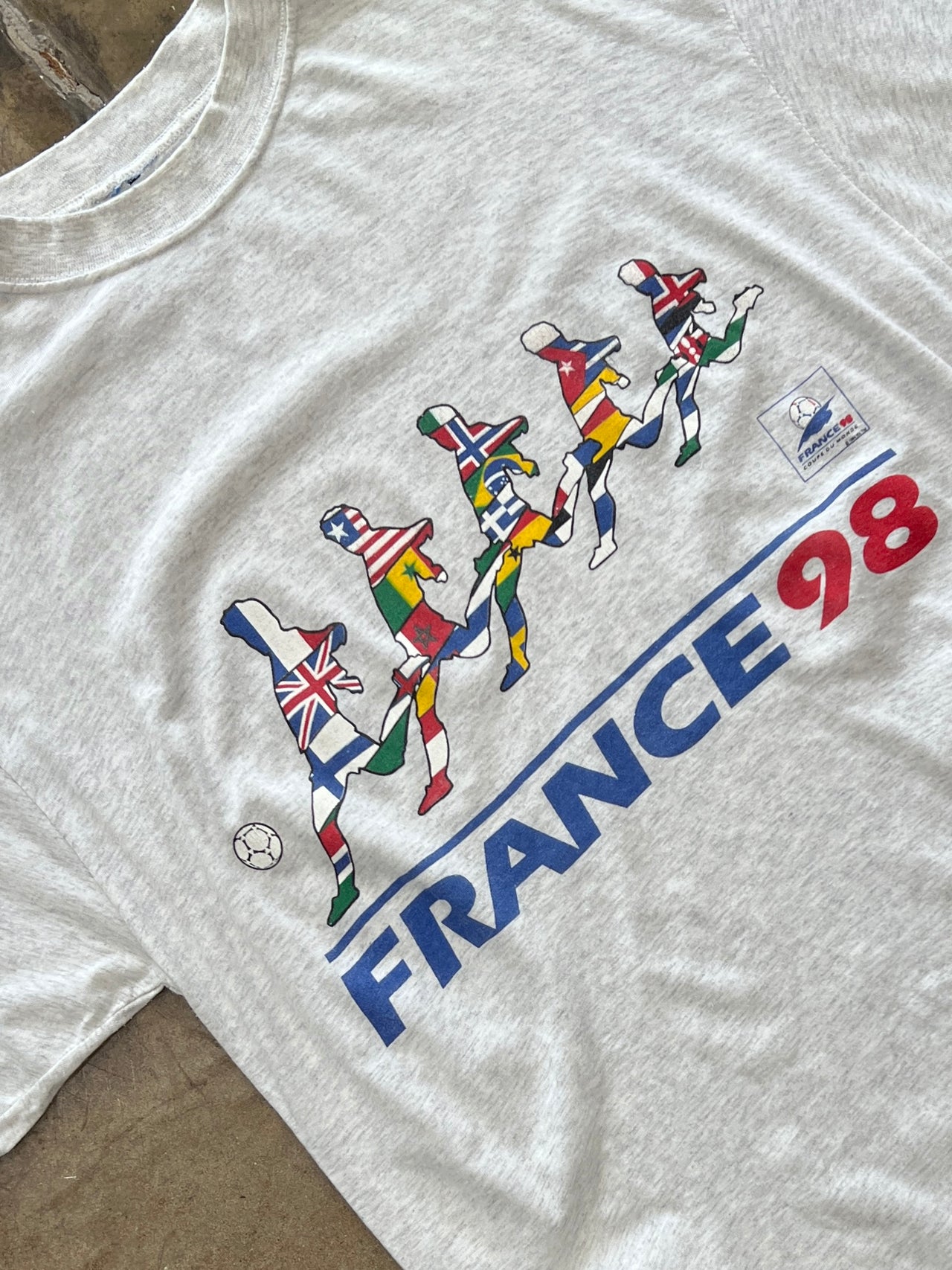 1998 France World Cup Players Flags Tee