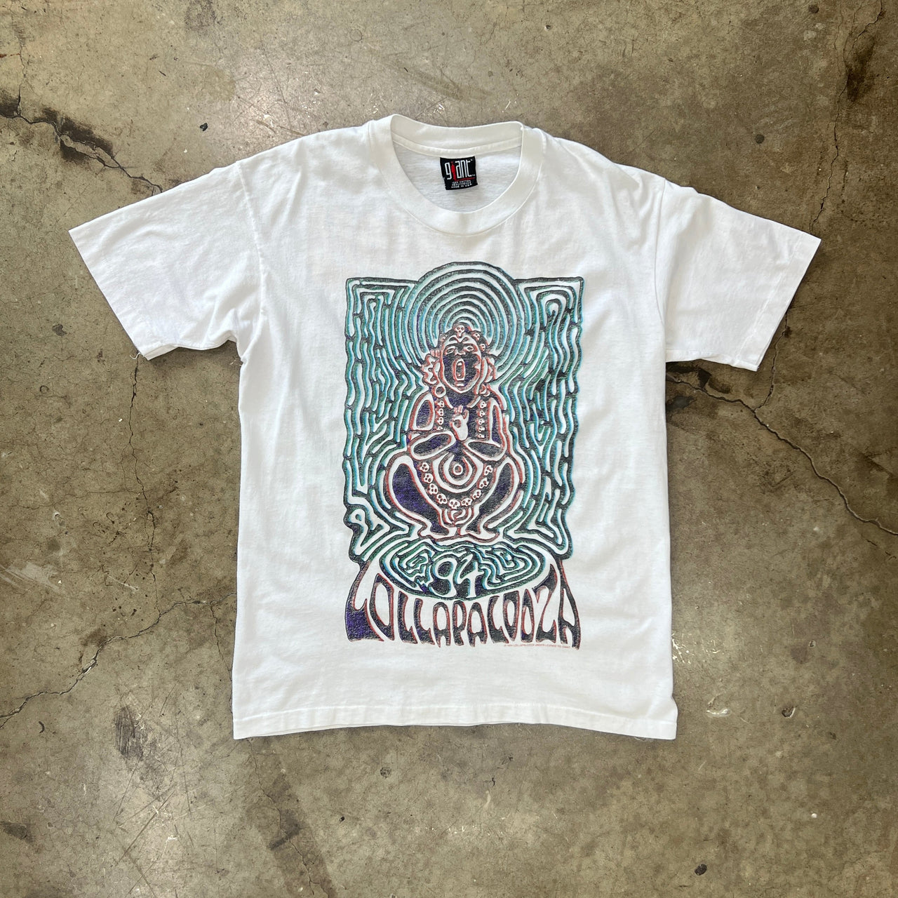 1994 Lollapalooza Music Festival Psychedelic Tee