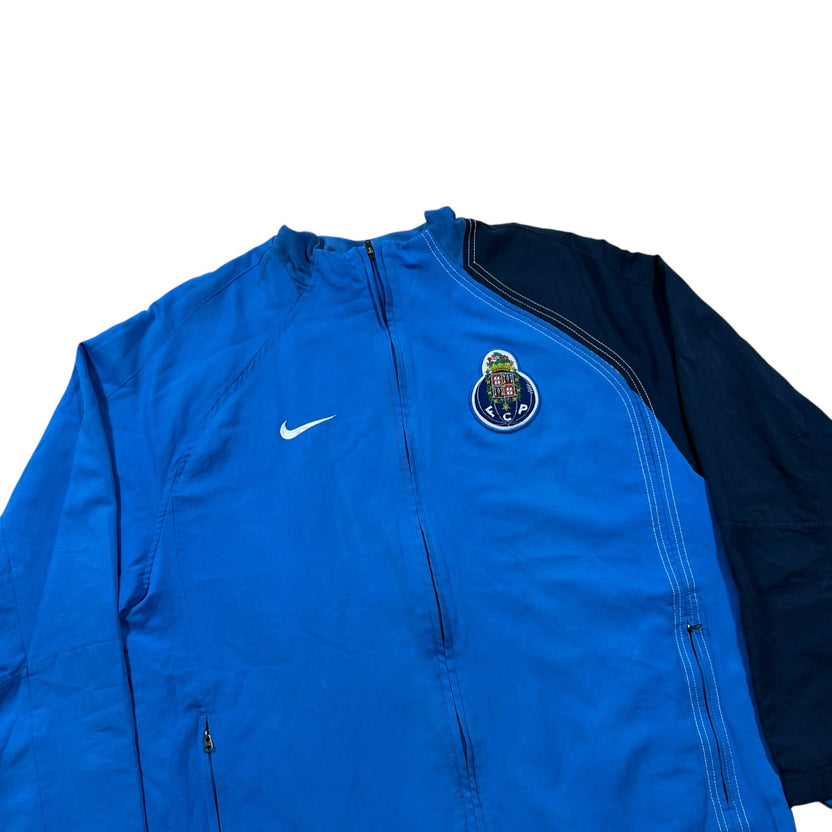 2000s Nike FC Porto Blue Training Jacket