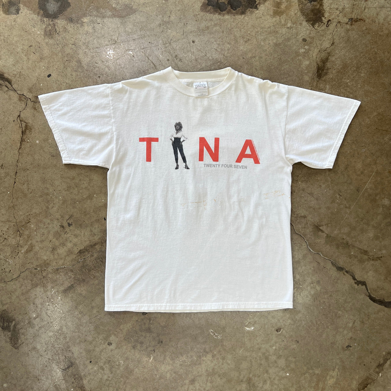 1999 Tina Turner Twenty Four Seven 24/7 Tultex Tee