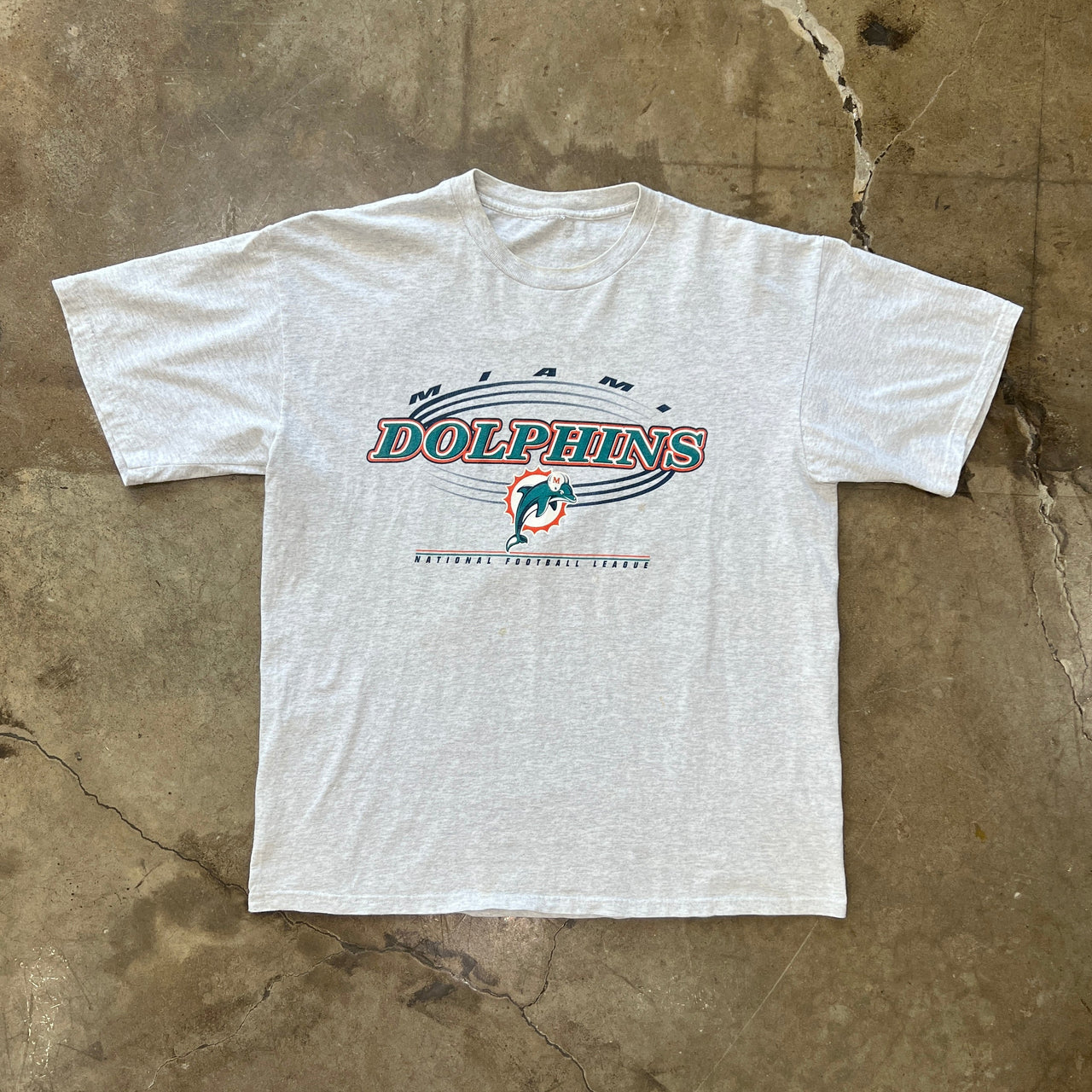 90s NFL Miami Dolphins Football Tee