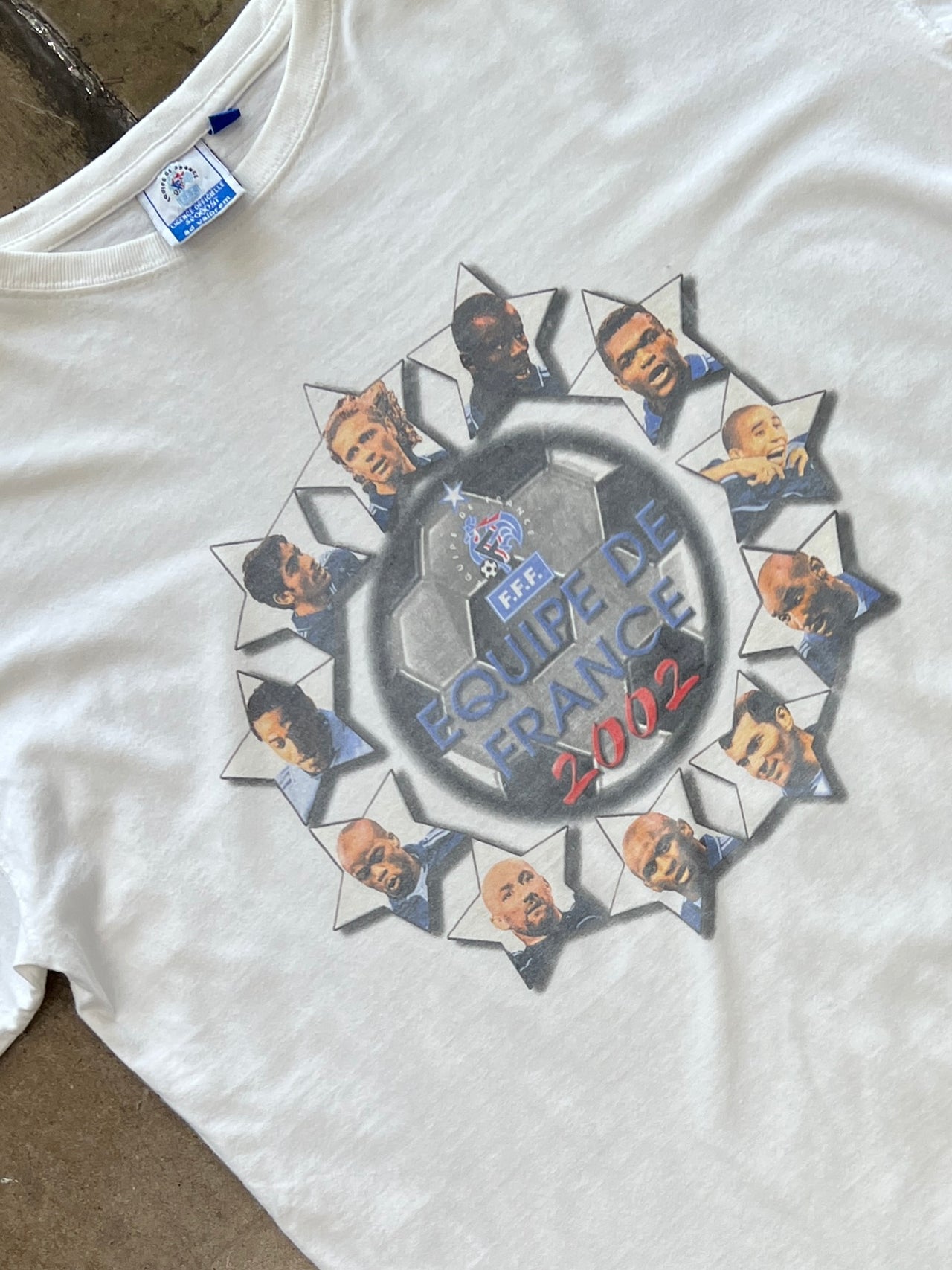 2002 Equipe De France FFF Soccer Tee