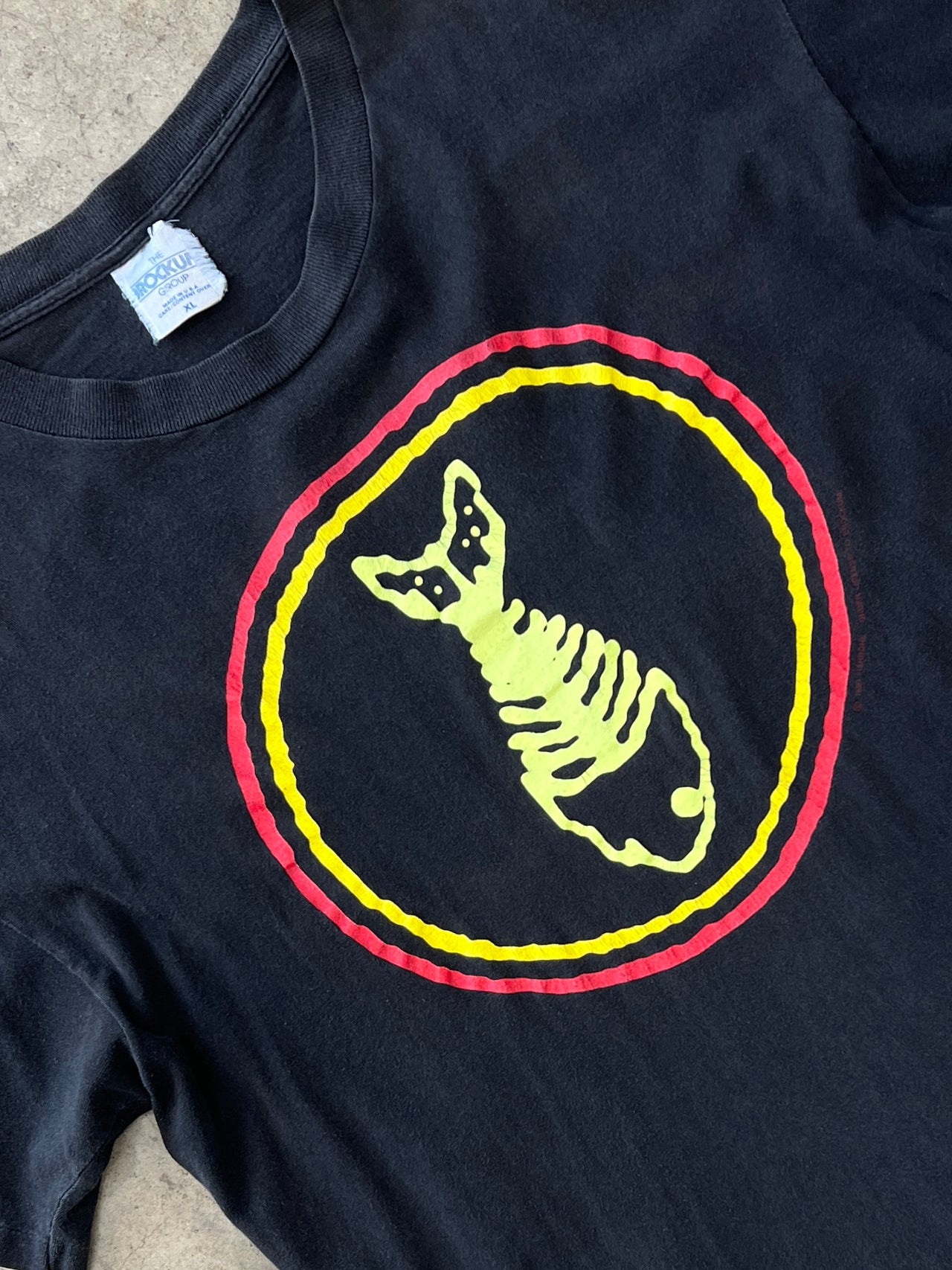 90s Fishbone Band Logo Single Stitch Tee Brockum
