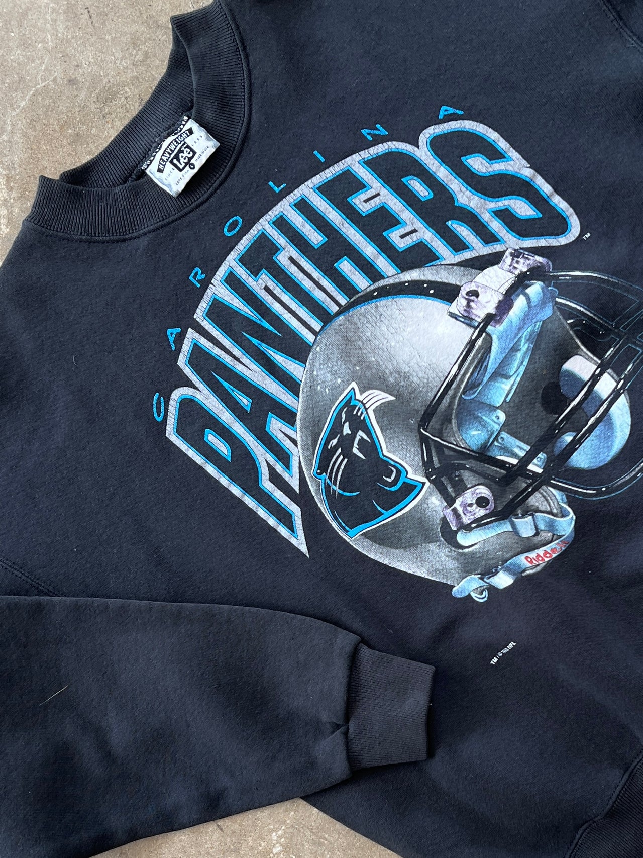 1993 NFL Carolina Panthers Lee Crewneck