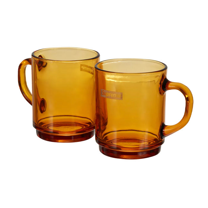 Duralex Glass Mugs - Amber