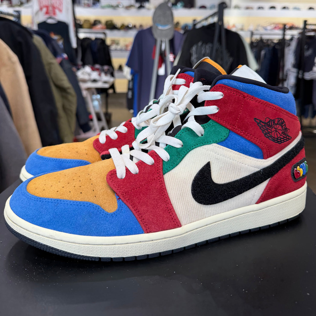 Air Jordan 1 Mid Fearless Blue the Great (2019)