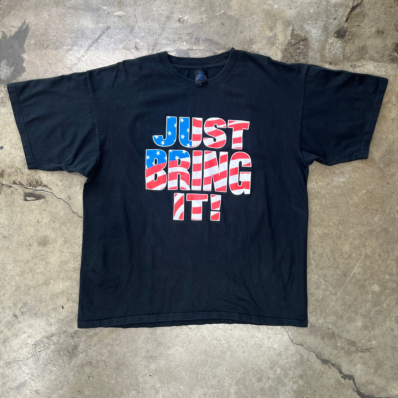 2001 The Rock Just Bring It Wrestling Tee